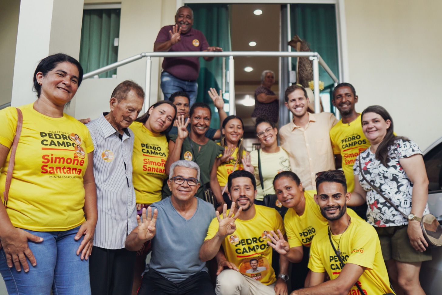 Pedro Campos agradece votos em Escada e reforça campanha de Lula 
