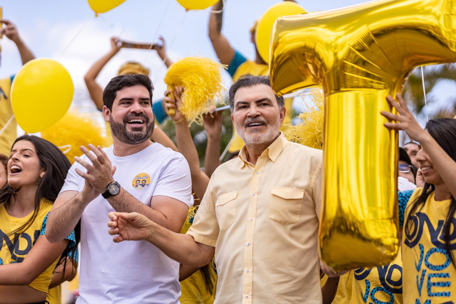 Tony Gel e Tonynho: “cada voto merece a nossa gratidão”