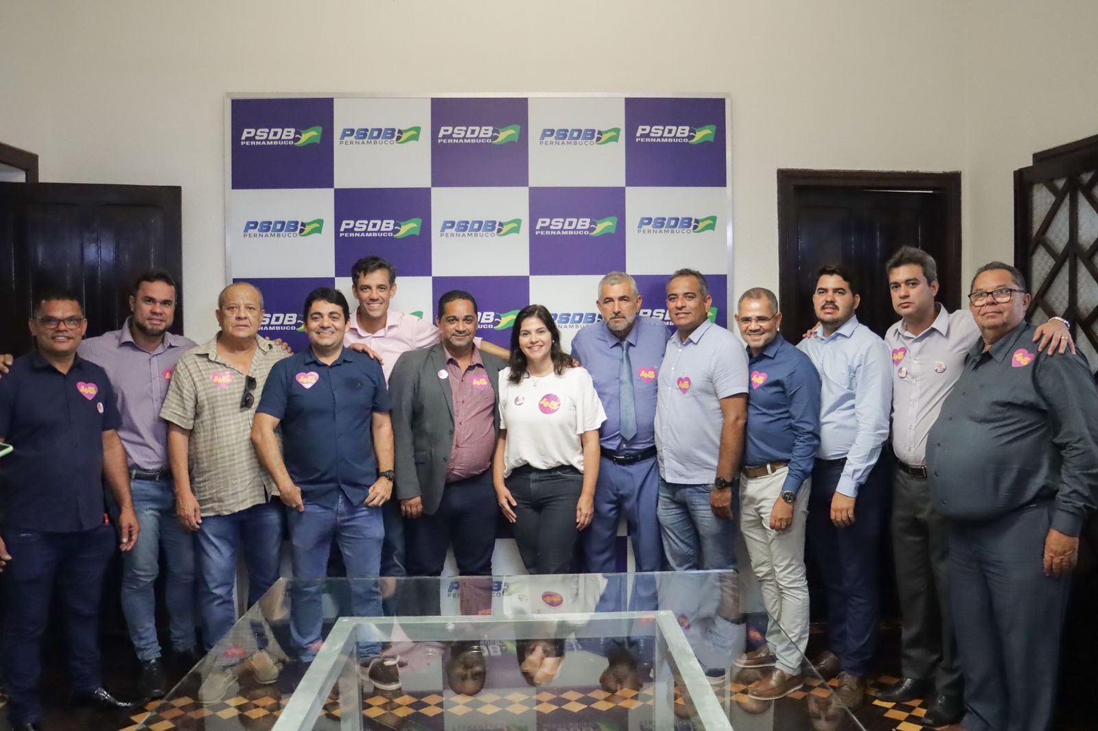 Dez vereadores de Goiana com Raquel e Priscila