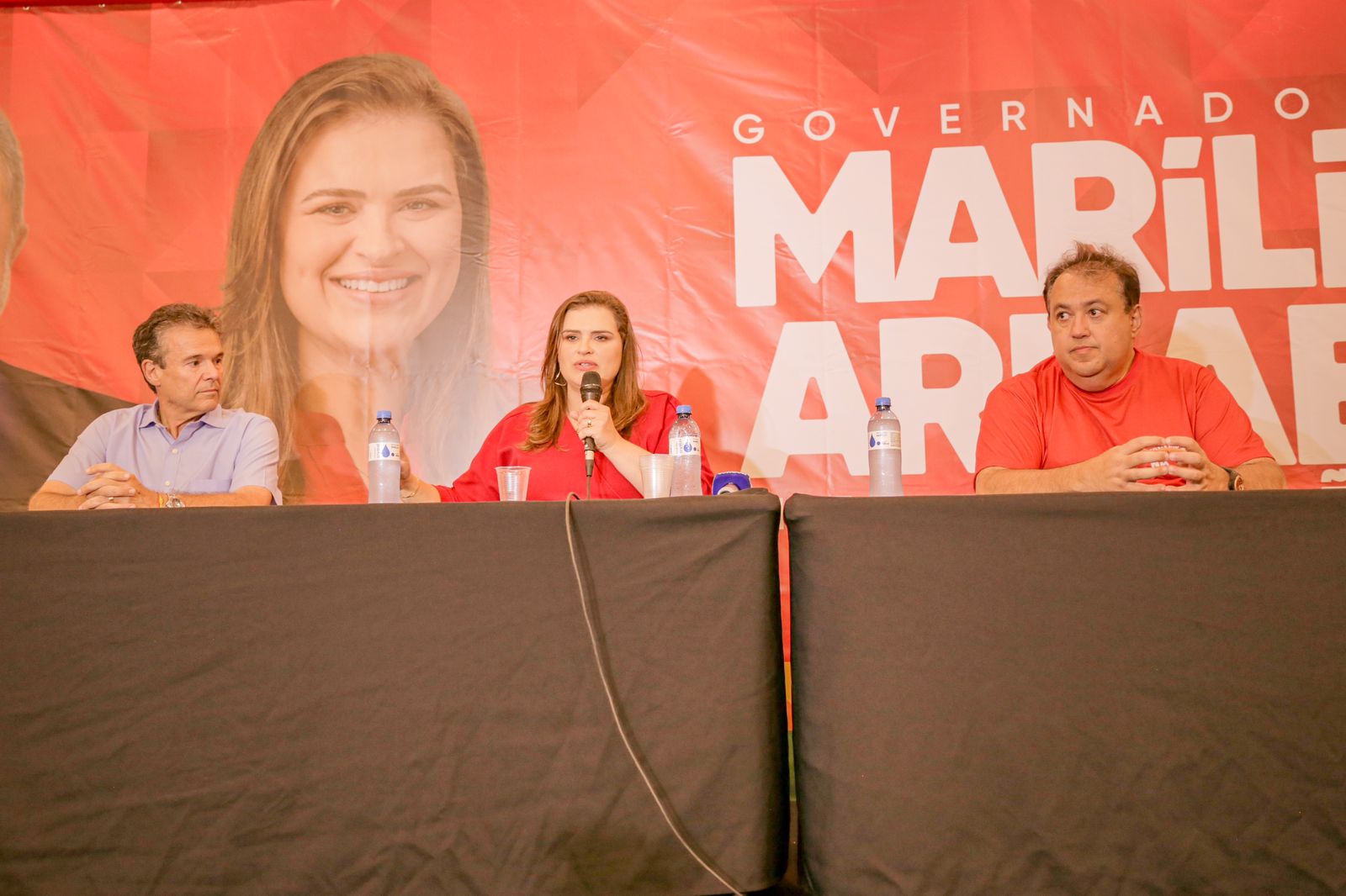 Marília muda local de coletiva com a imprensa