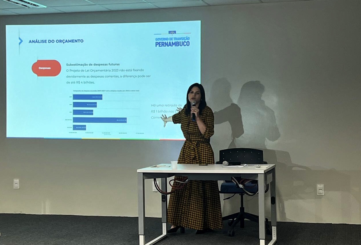 Priscila diz que houve “aumento descontrolado” das despesas em R$ 7 bilhões, nos seis últimos meses