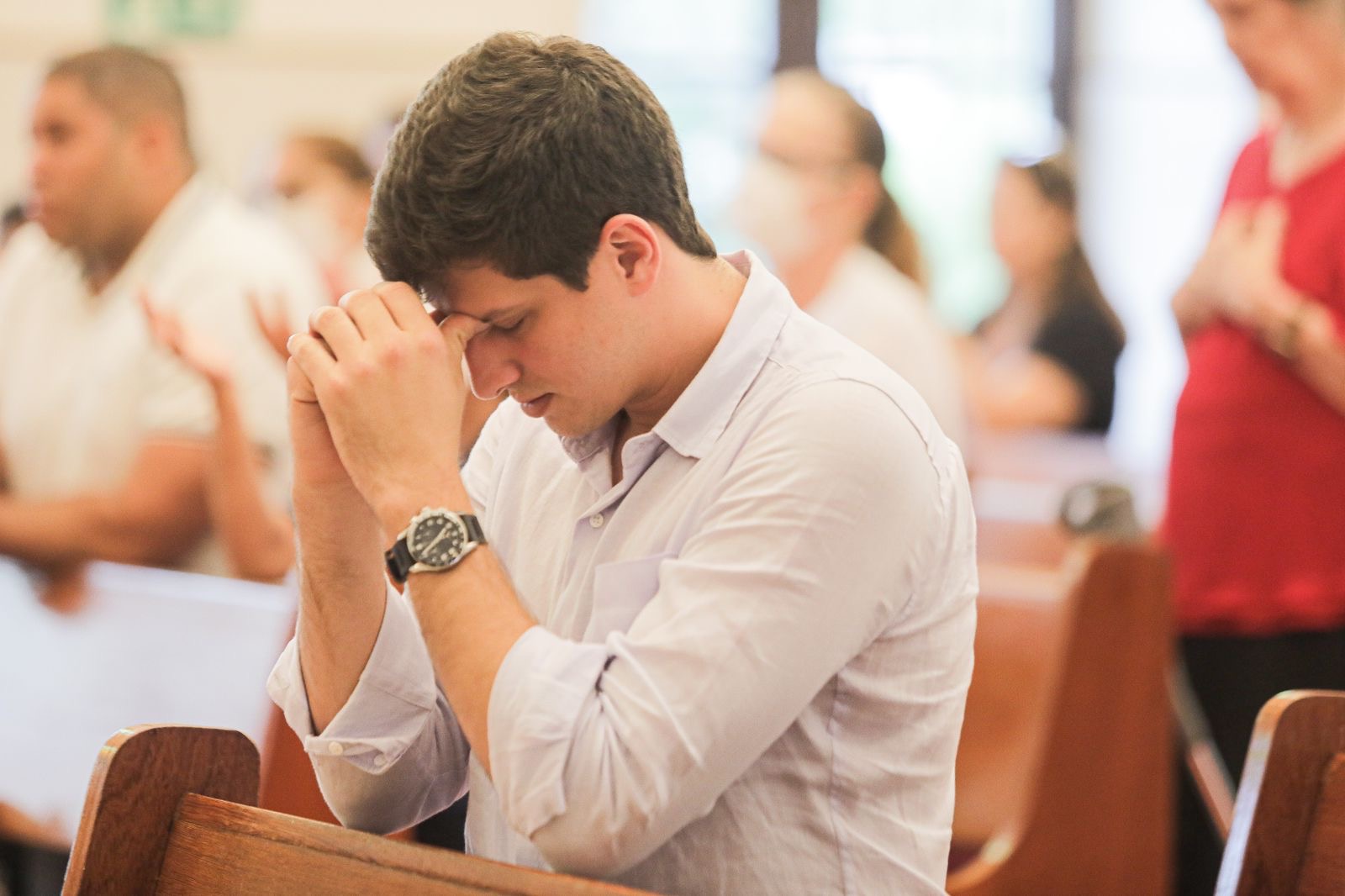João Campos participa de Missa em Ação de Graças