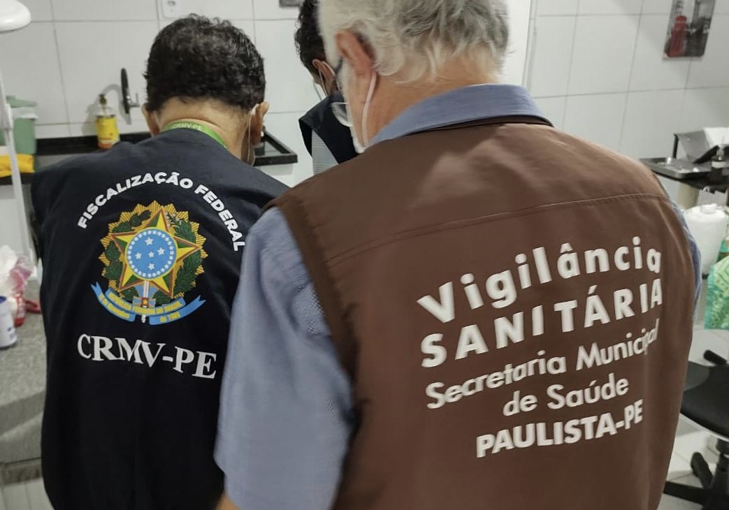 Clínica veterinária irregular é interditada em Paulista