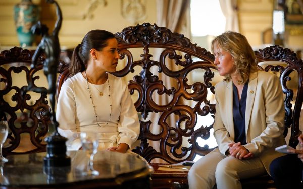 Raquel recebe ministra do Meio Ambiente da Alemanha