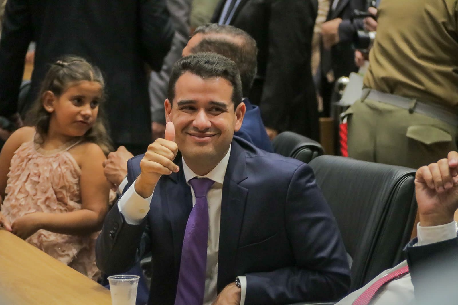 Joaquim Lira toma posse para seu terceiro mandato na Alepe