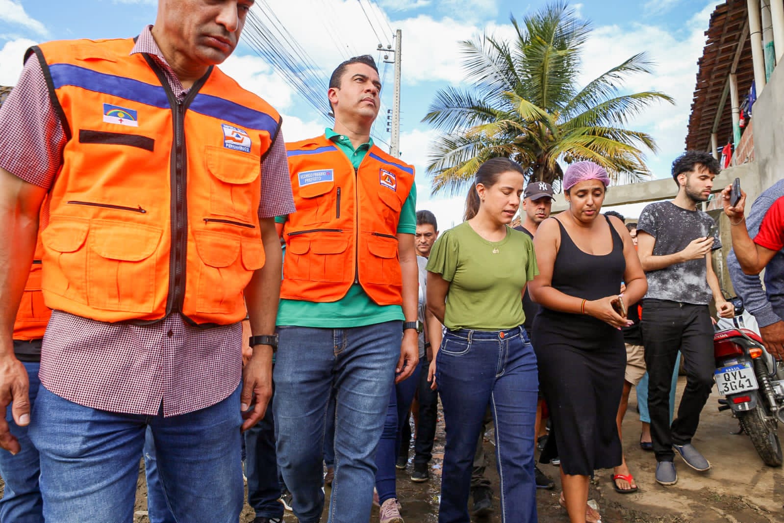 Rodrigo acompanha de perto áreas afetadas pelas chuvas