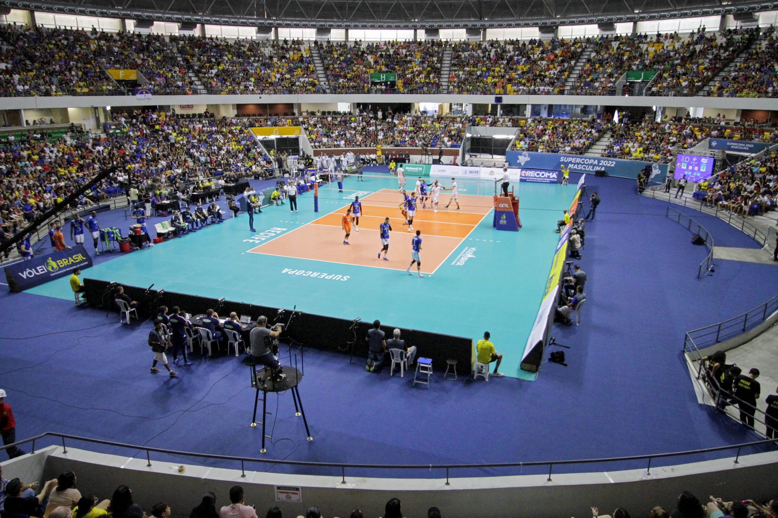 Geraldão será palco dos dois Sul-Americanos de Vôlei de seleções em 2023