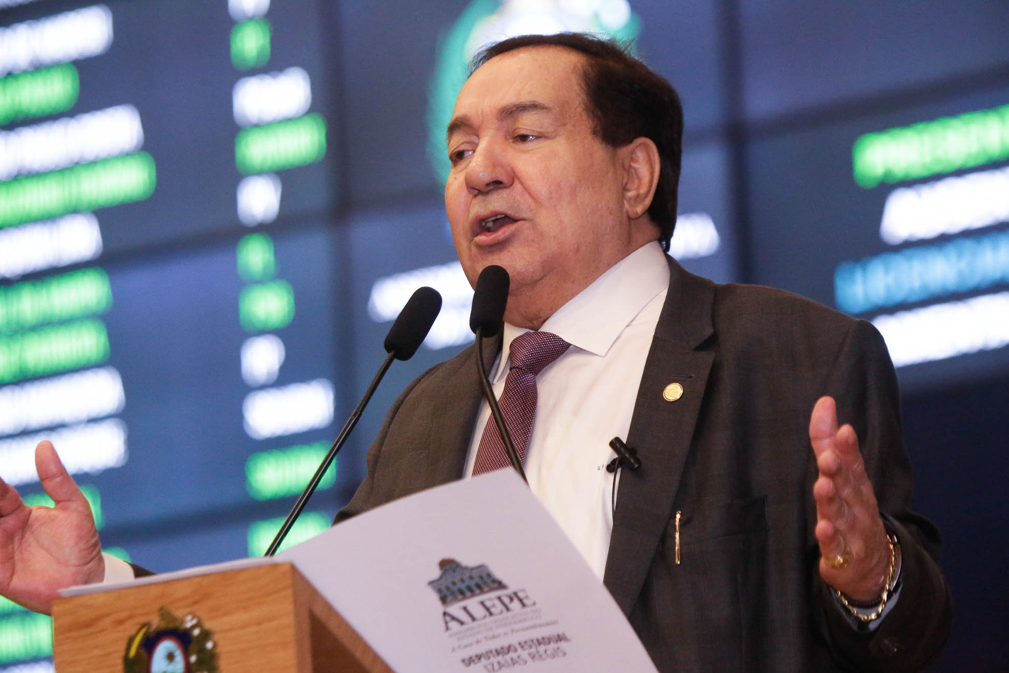 Na Alepe, Izaías destaca divulgação da data e homenageados do FIG