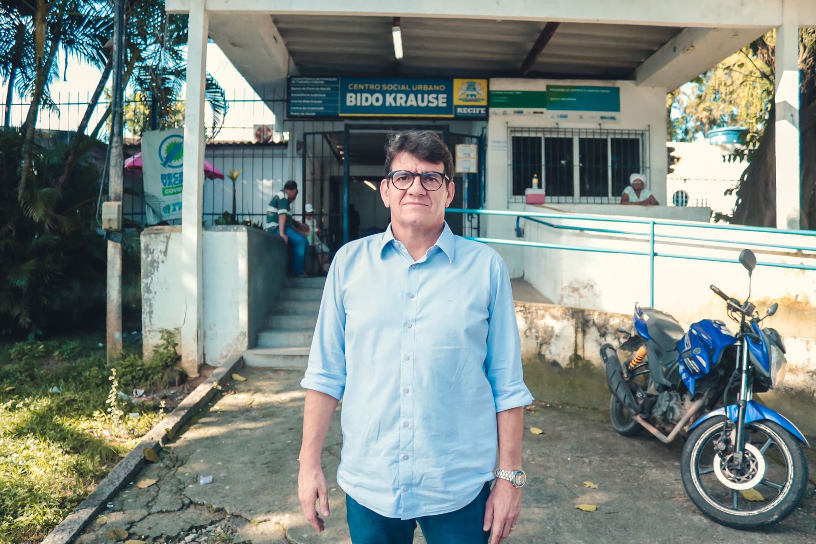 Alcides cobra promessa de João Campos de transformar CSU Bidu Krause em Compaz