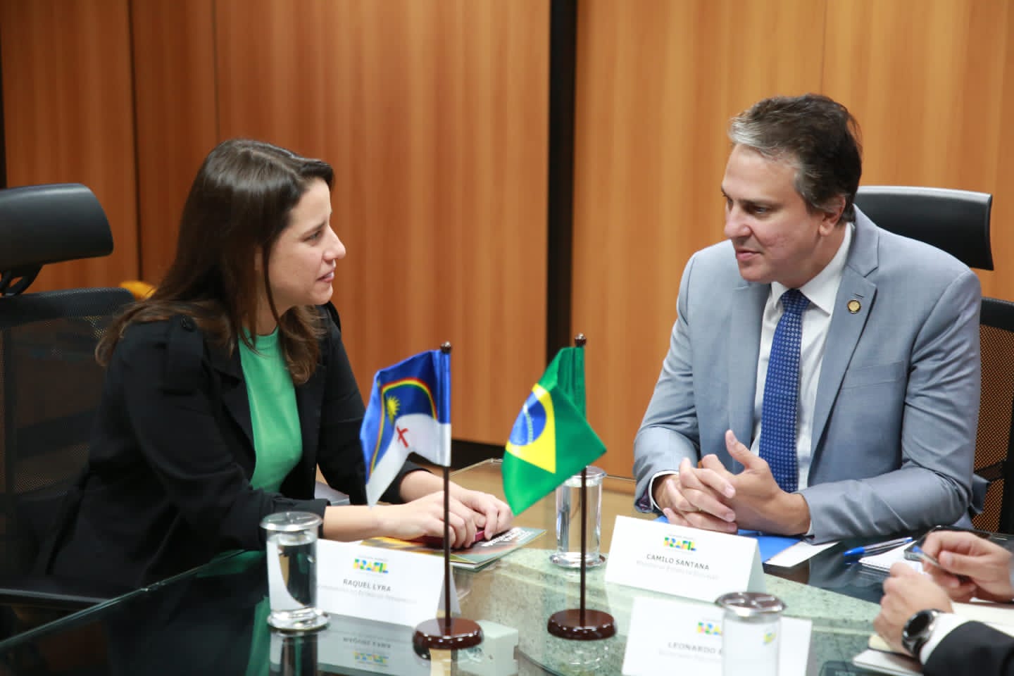 Em Brasília, Raquel discute cooperação e políticas nas áreas de saúde e educação