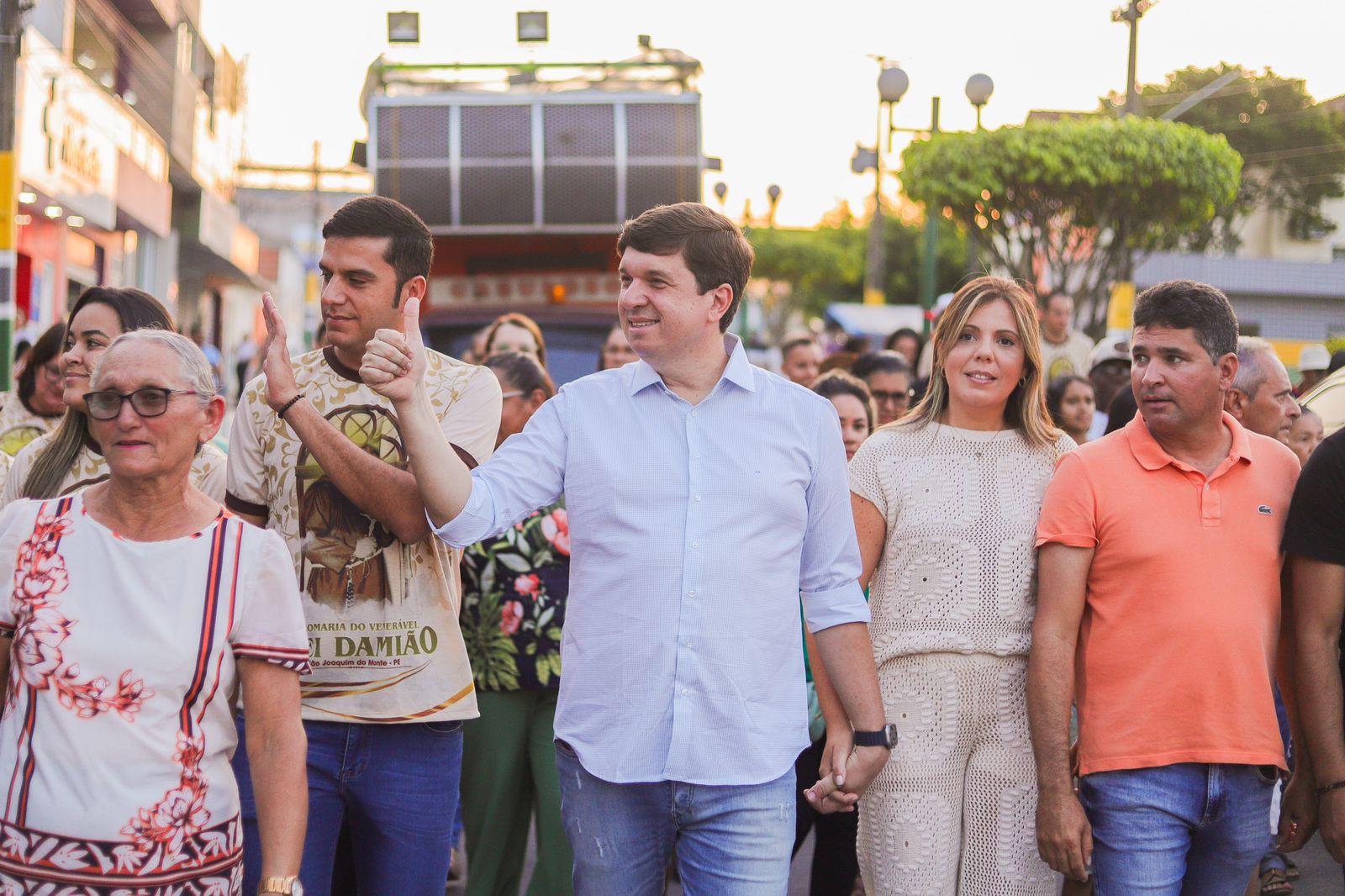 Joãozinho Tenório participa da abertura da 30ª Romaria de Frei Damião
