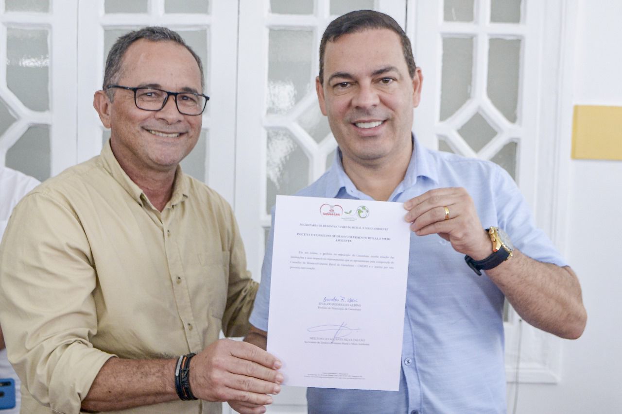 Sivaldo assina instalação do Conselho Municipal de Desenvolvimento Rural e Sustentável
