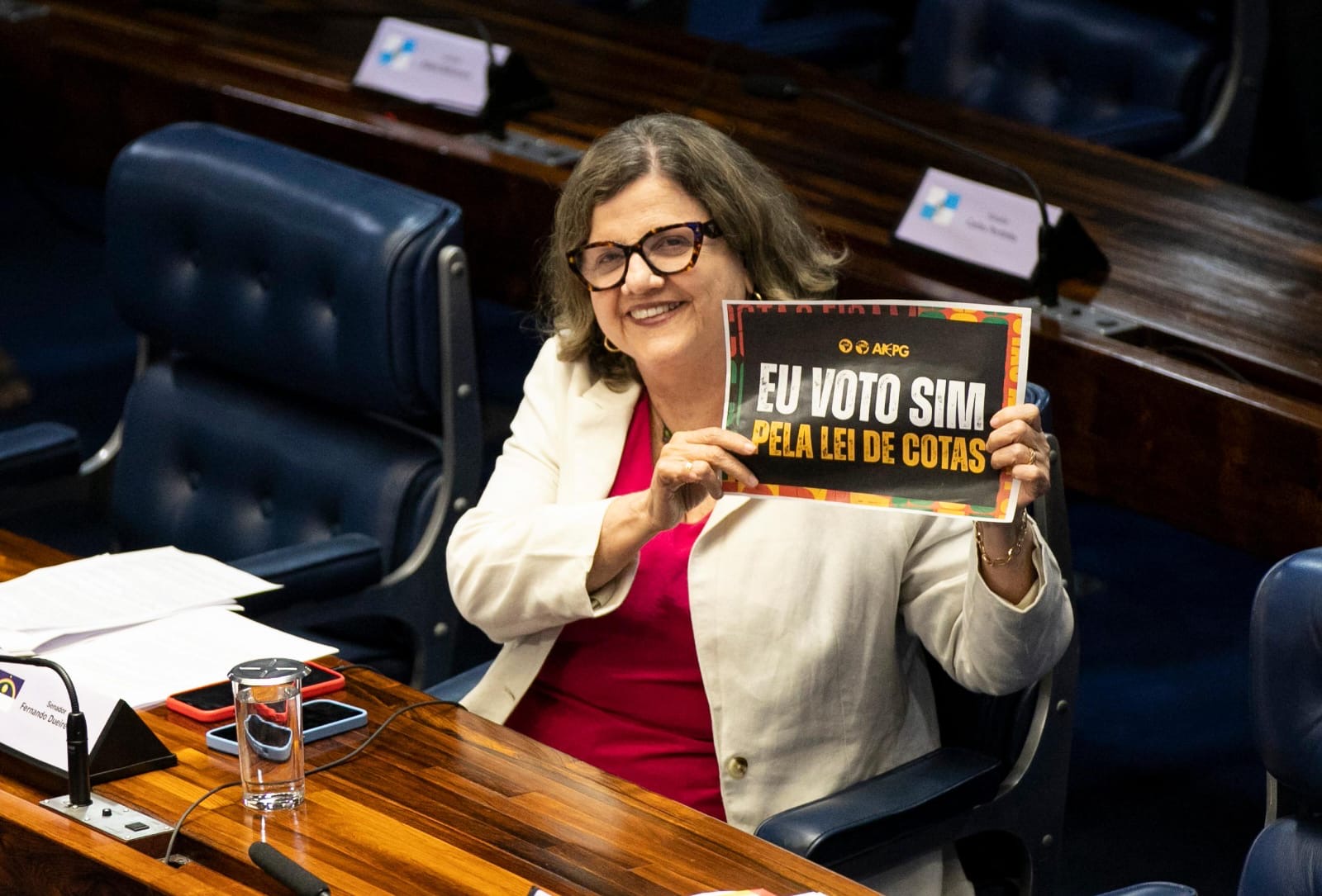 Teresa encerra ano como uma das mais influentes do Congresso