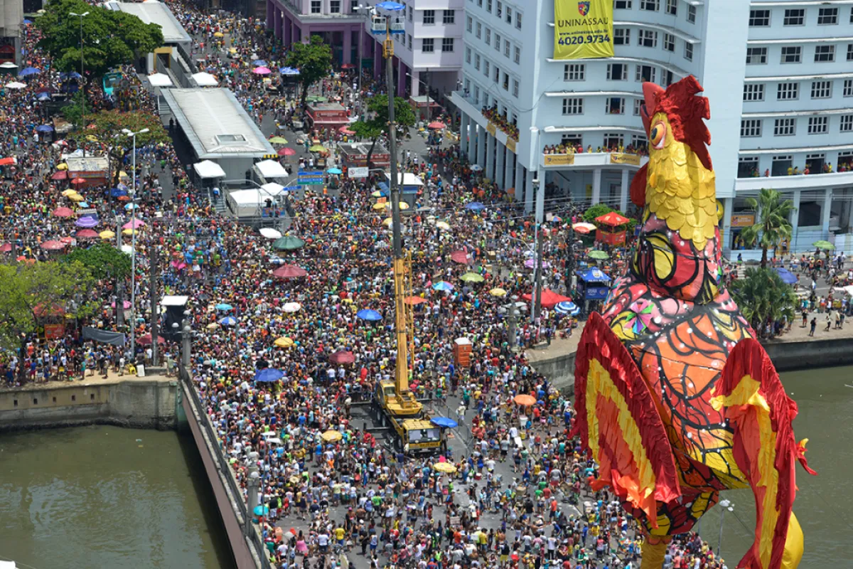 Às vésperas do Carnaval, rede hoteleira do Recife alcança 96% de ocupação