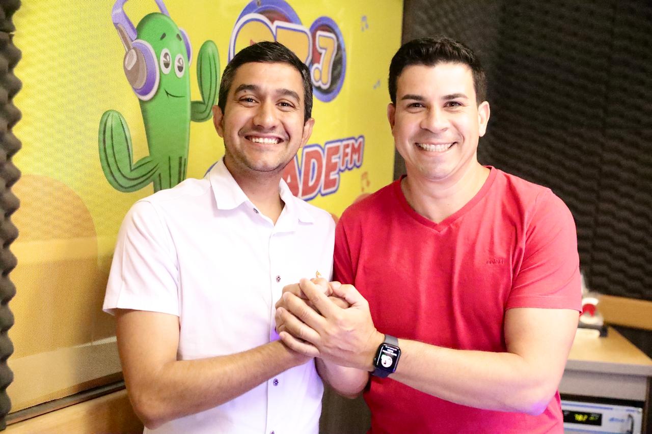 Veras anuncia Flávio Marques como pré-candidato a prefeito de Tabira