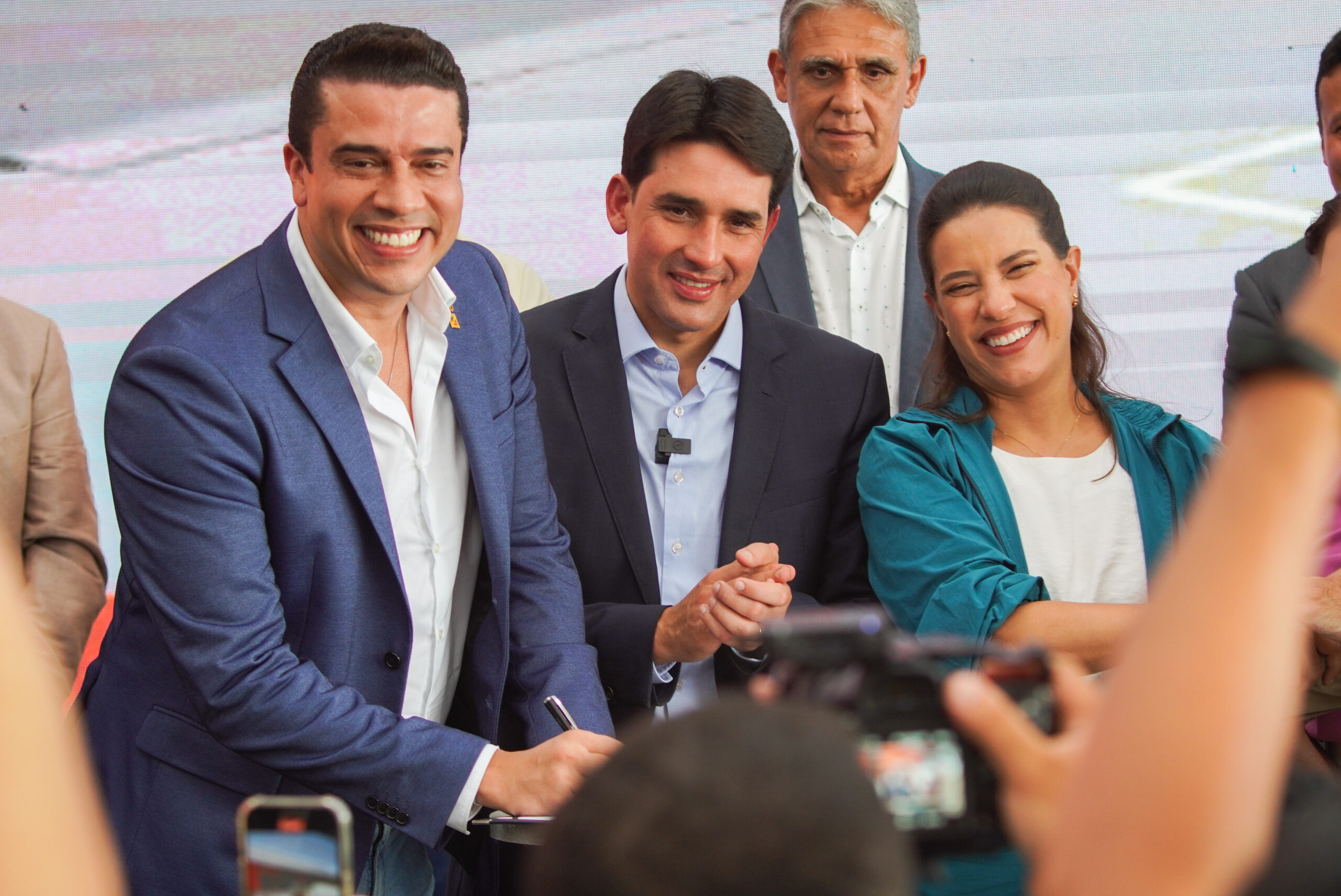 Rodrigo Pinheiro comemora o novo aeroporto de Caruaru