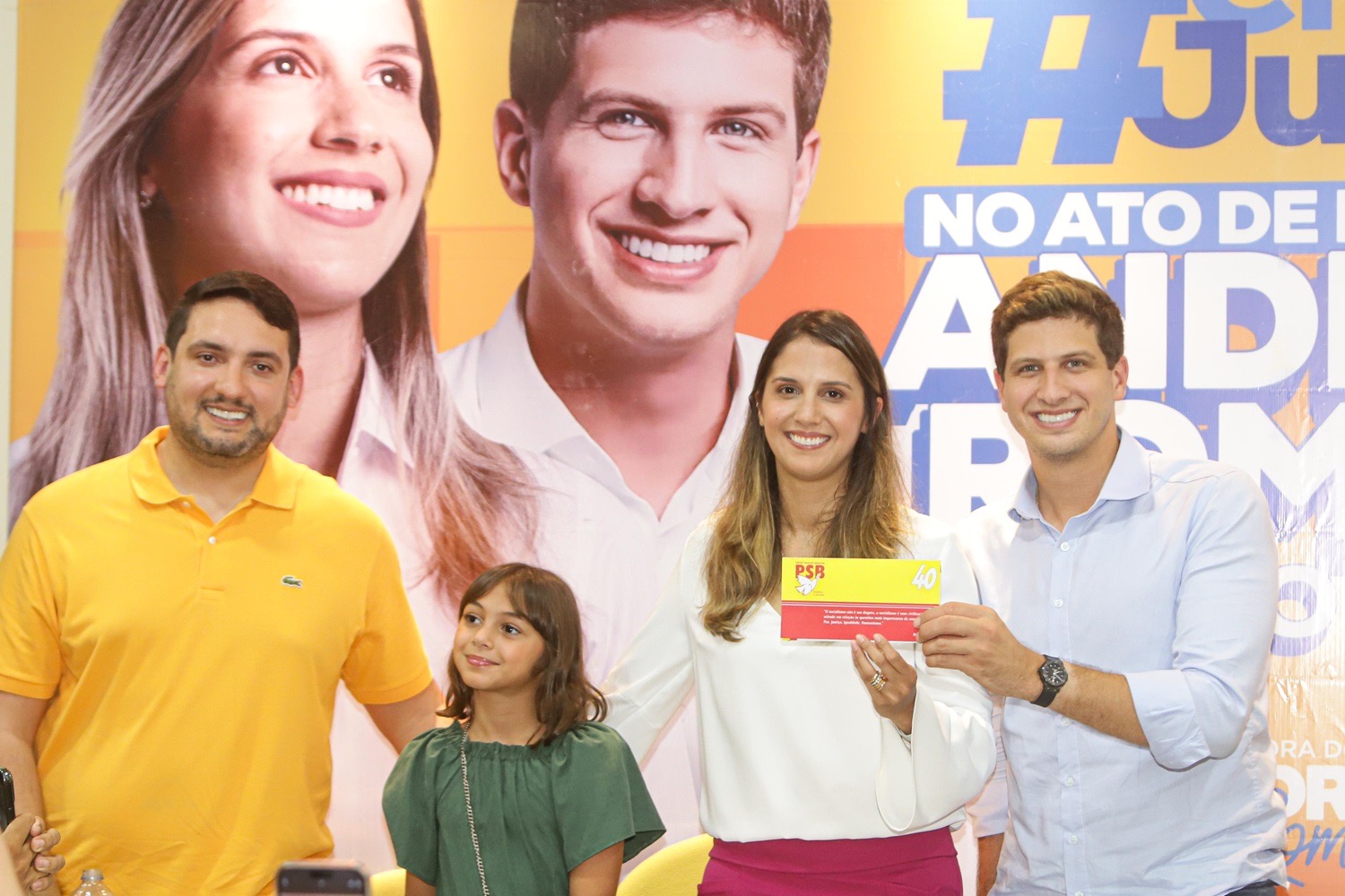 Segunda vereadora mais votada do Recife, Andreza agora é do PSB 