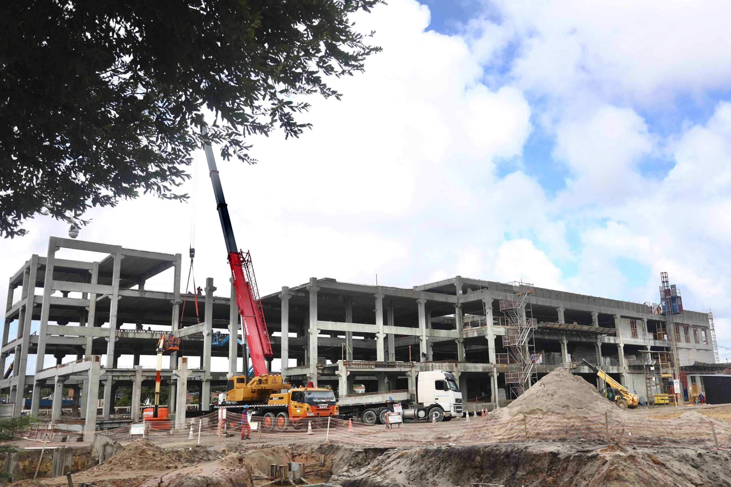 Obras do Hospital da Criança avançam no Recife 