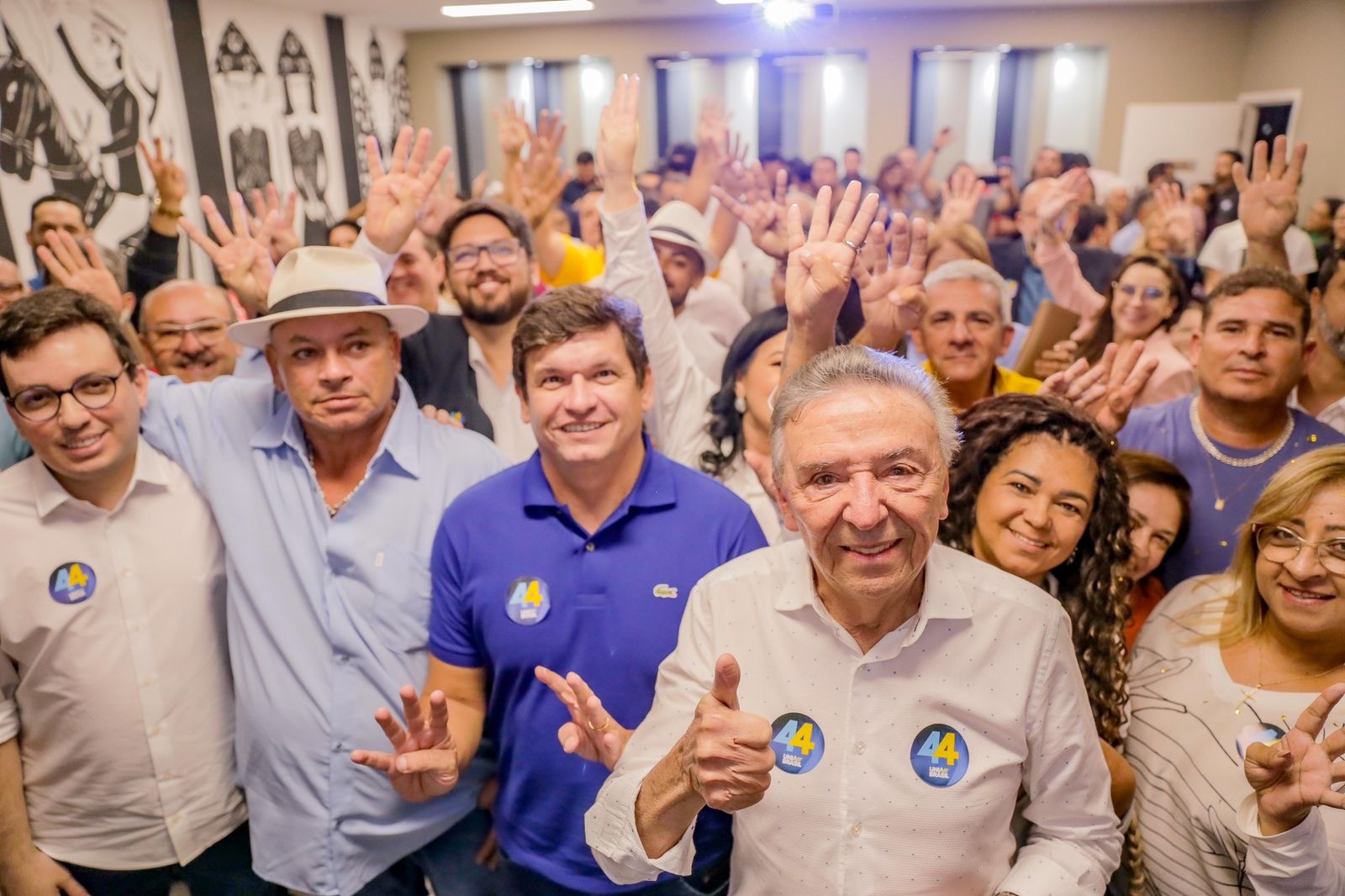 Convenção do União Brasil consolida apoio a Queiroz em Caruaru