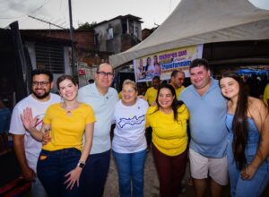 Andréa Medeiros destaca protagonismo feminino durante agenda em Camaragibe