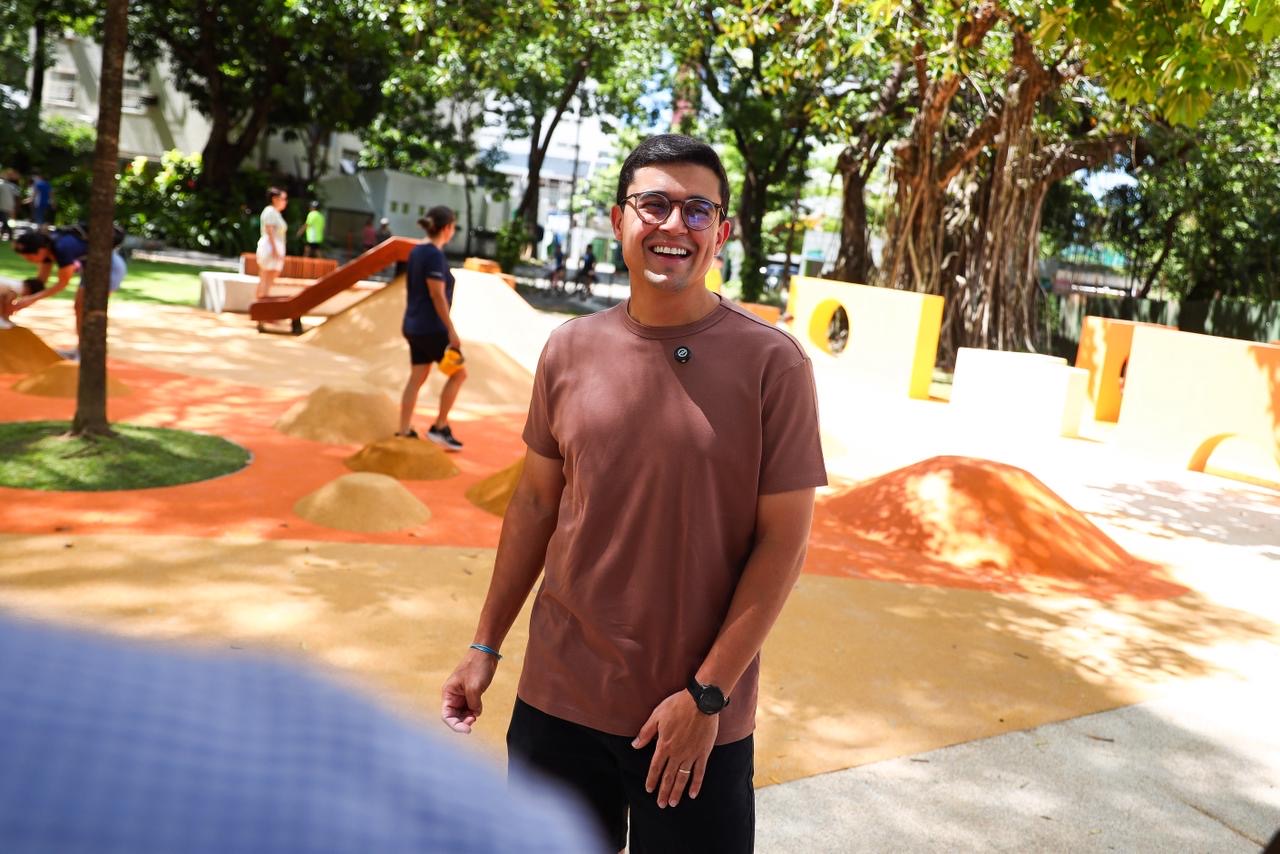 Novo espaço infantil é inaugurado no Parque da Jaqueira