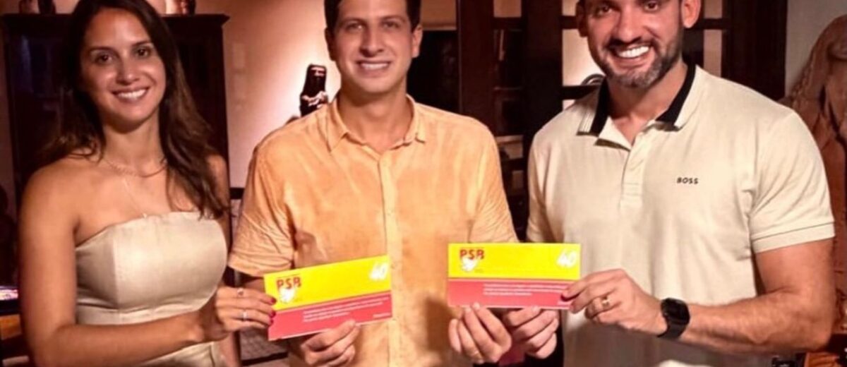 Pela 3ª vez em 7 dias, Romero e Andreza trocam de partido e voltam ao PSB