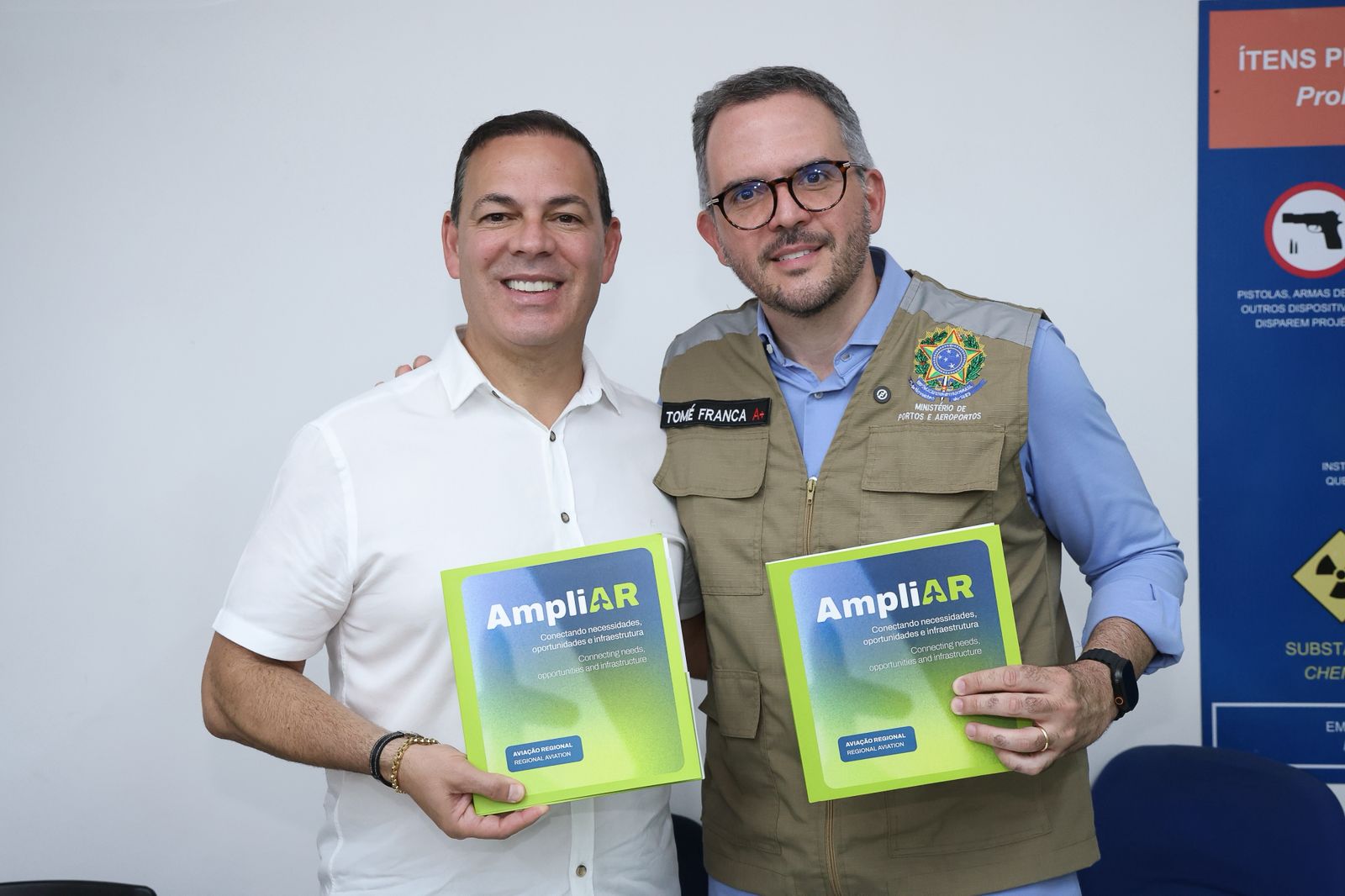 Tomé assegura R$ 82,2 milhões para modernização de aeroportos em PE