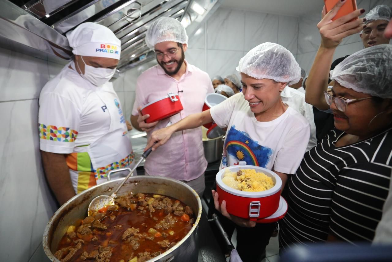 Raquel Lyra inaugura terceira cozinha comunitária em Condado 