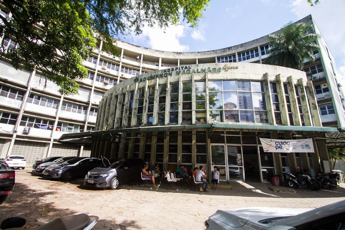 Estado homologa licitação de R$ 15,4 milhões para fachada do Hospital Agamenon Magalhães