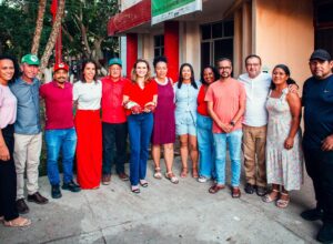 Pré-candidata ao Senado, Marília Arraes visita assentamento do MST 