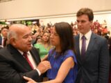 Miguel Coelho participa de evento da Assembleia de Deus ao lado de Raquel Lyra