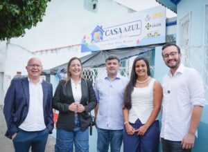 Com investimento de R$ 1,5 milhão, Eduardo e Lula da Fonte vistoriam obra da Casa Azul de Pesqueira