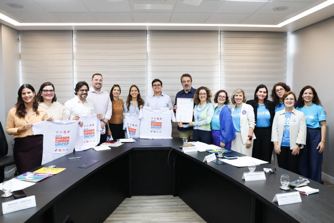 Prefeitura do Recife e Unicef ampliam ações para crianças e adolescentes 