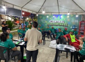 Central de Sustentabilidade fecha São João de Caruaru com mais de 30 toneladas de recicláveis