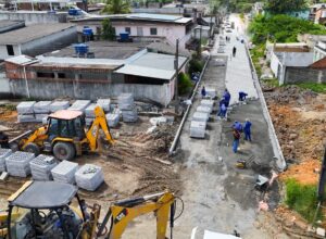 Prefeitura do Cabo inicia nova etapa de pavimentação em Garapu 