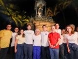 João Campos sobe o Morro da Conceição antes do início oficial da campanha 