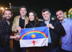 Ao lado de Raquel Lyra, Eduardo da Fonte participa do Festival Pernambuco Meu País