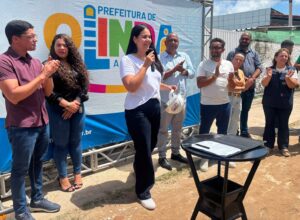 Prefeitura de Olinda inicia pavimentação de mais duas vias em Sapucaia 