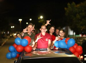 Breno Araújo leva campanha a Belo Jardim em carreata com apoiadores