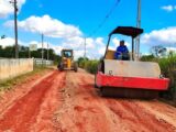 Gravatá realiza serviços de recuperação em estrada da zona rural