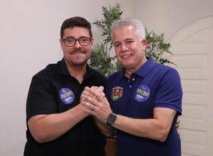 Edson Vieira recebe apoio de Robson Ferreira na disputa pela reeleição