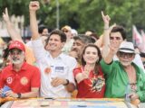 Em carreata, João Campos destaca propostas para água e redução de impostos