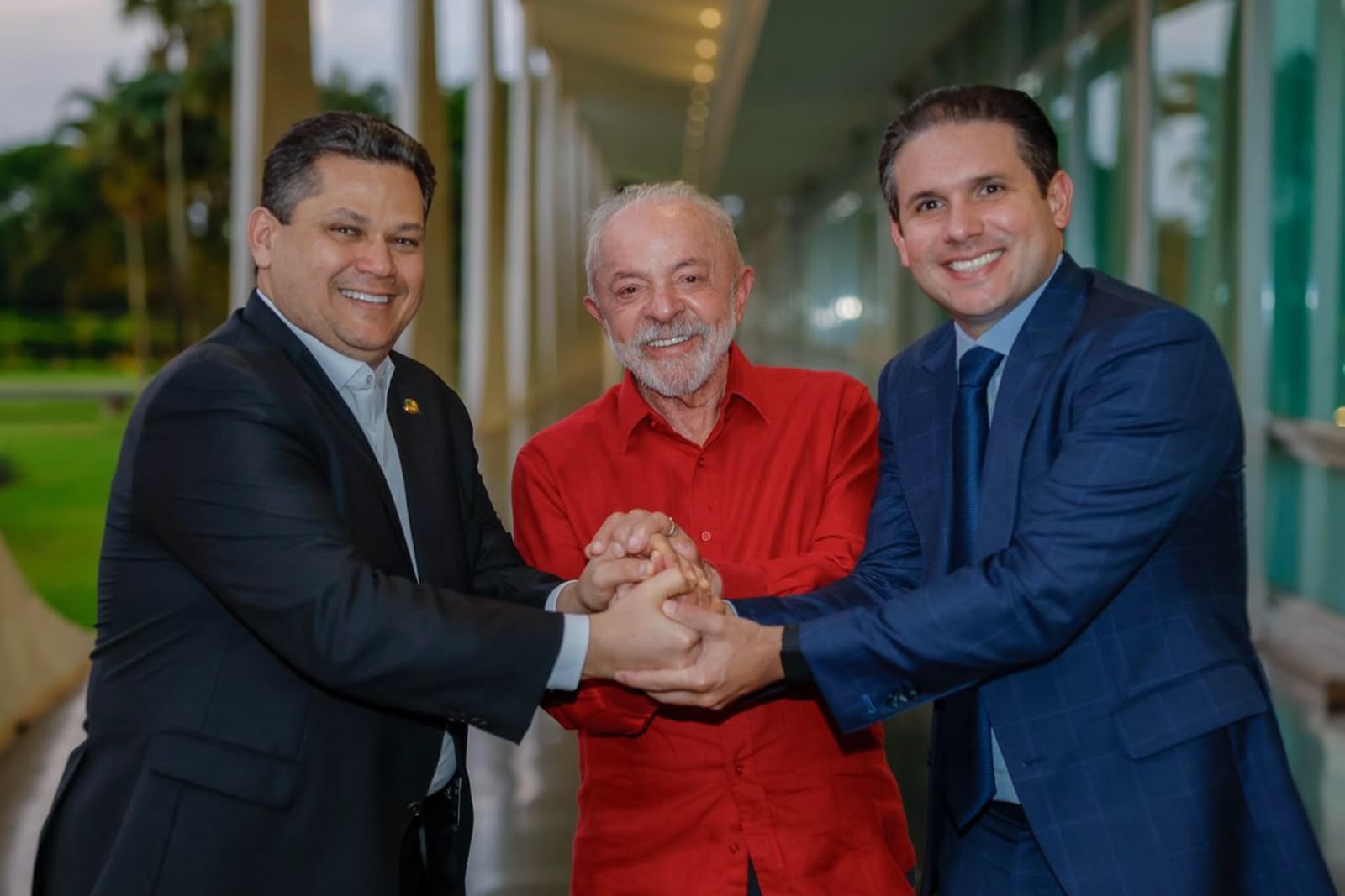 Durante encontro com Lula, Motta e Alcolumbre defendem harmonia entre os poderes