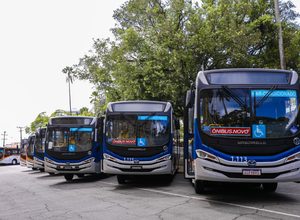 Governo de Pernambuco entrega 100 ônibus climatizados para a RMR